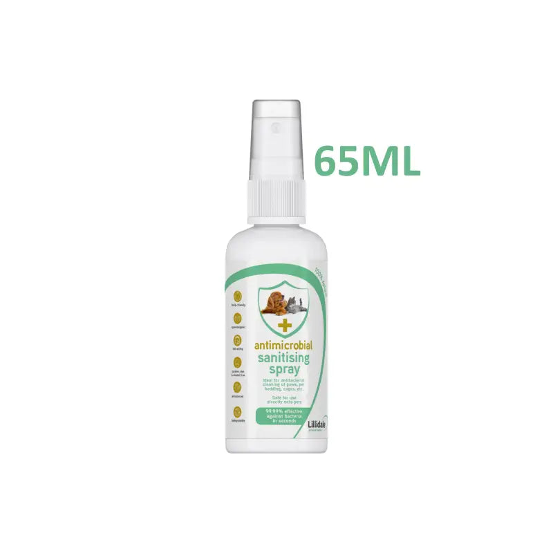 Lillidale (10% OFF) Lillidale Antimicrobial Sanitising Spray For Dogs & Cats - 65ml / 500ml Grooming & Hygiene