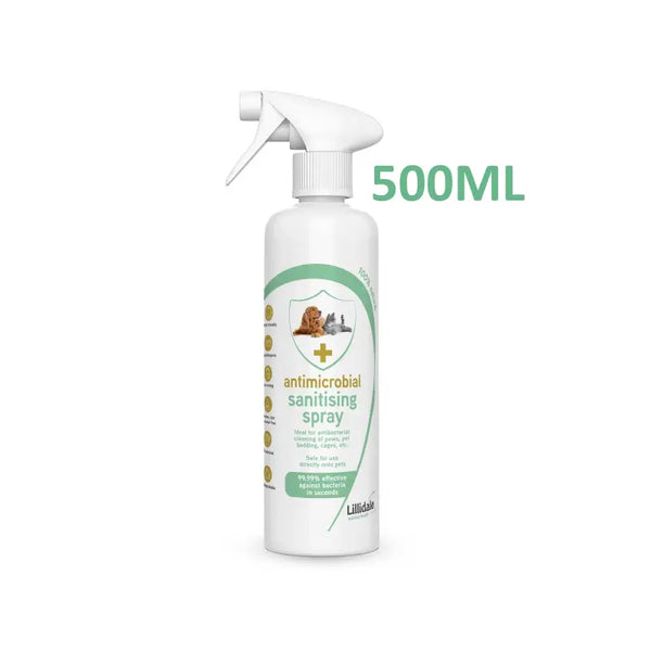 Lillidale (10% OFF) Lillidale Antimicrobial Sanitising Spray For Dogs & Cats - 65ml / 500ml Grooming & Hygiene