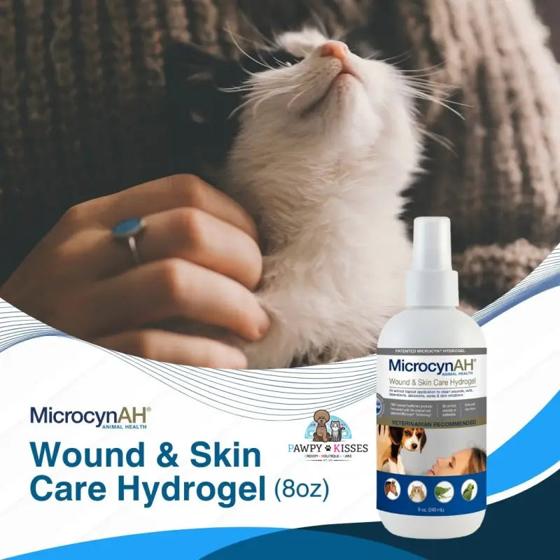 microcynAH 5% OFF [New Launch] MicrocynAH Wound and Skin Care for Pets in All Life Stages | Skin Spray Ear Wash Eye Wash Recovery Gel