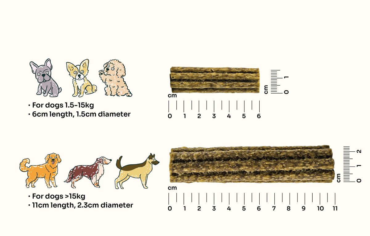 [10% OFF] Notti Plaque Control Dental Chews (Mini/Small Dogs) (10 chews) For Dogs 100g