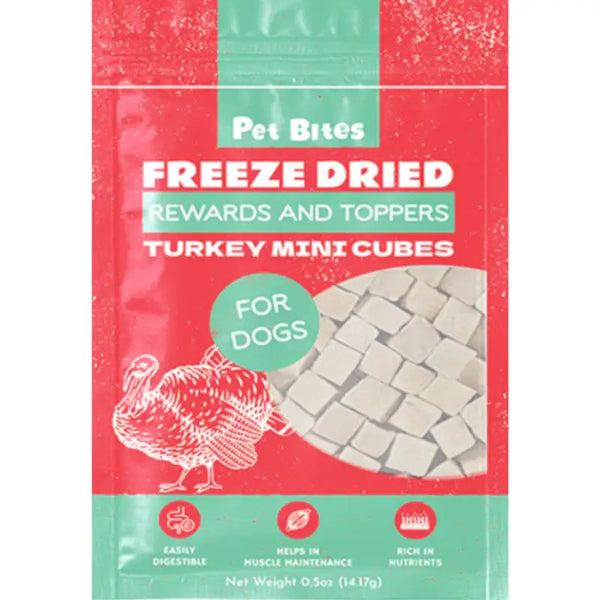 Pet Bites Pet Bites Freeze-Dried Rewards and Toppers 14g (8 Flavours) Dog Food & Treats