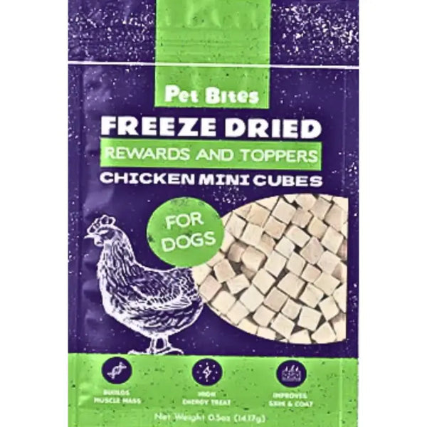 Pet Bites Pet Bites Freeze-Dried Rewards and Toppers 14g (8 Flavours) Dog Food & Treats