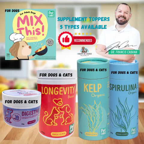 Pet Cubes [8% OFF]Petcubes Supplement Toppers Formulated By Dr Francis (5 Types Available) Pet Supplements