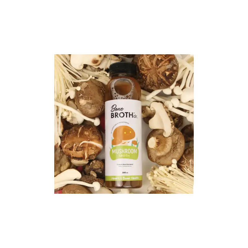 Pet Cubes Bone Broth dr Mushroom 300ml Dog Food & Treats