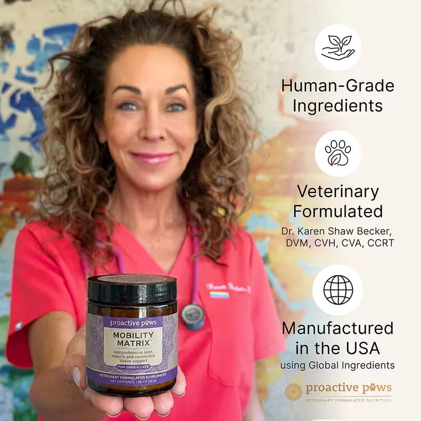 10% OFF Dr Karen Becker Proactive Paws - Mobility Matrix 45g Pet Supplement For Dogs & Cats