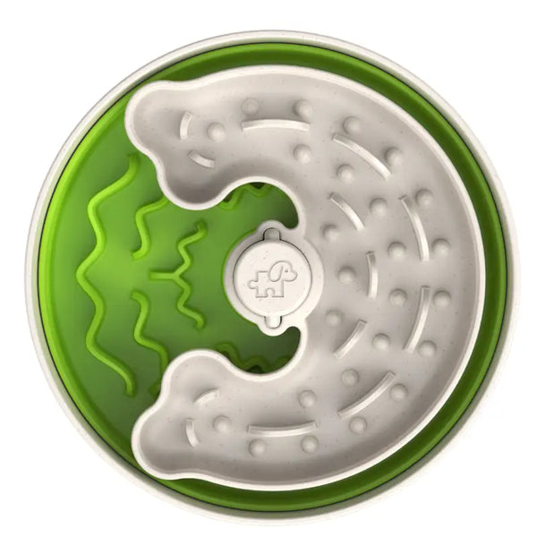 Puzzle Feeder Puzzle Feeder Lite Interactive Dog Bowl - 2 Colours [Green/Orange] Pet Accessories