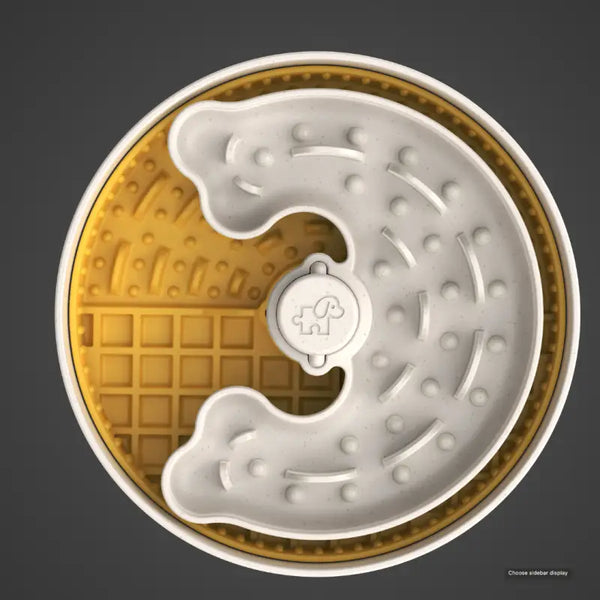 Puzzle Feeder Puzzle Feeder Lite Interactive Dog Bowl - 2 Colours [Green/Orange] Pet Accessories