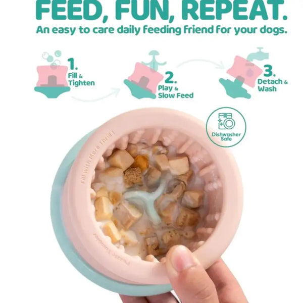 Puzzle Feeder Puzzle Feeder Tumbler Interactive Dog Toy (Large / Extra Large) PTLXL-001 Dog & Cat Accessories