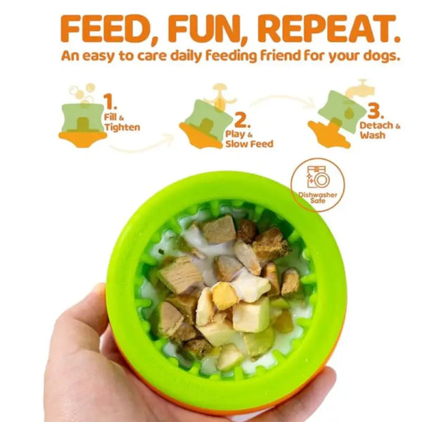 Puzzle Feeder Puzzle Feeder Tumbler Interactive Dog Toy (Small / Medium) PTSM-001