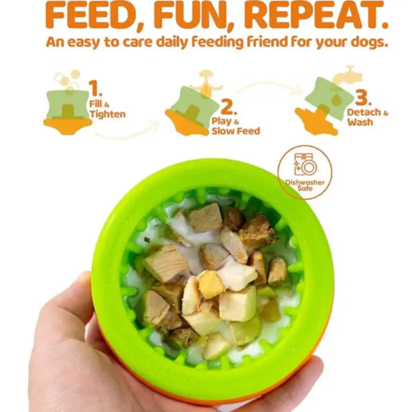 Puzzle Feeder Puzzle Feeder Tumbler Interactive Dog Toy (Small / Medium) PTSM-001