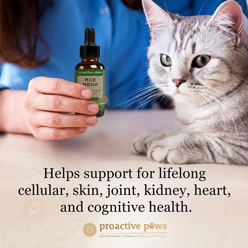 10% OFF Dr Karen Becker Proactive Paws - Roe Mega 30ml Pet Supplement For Cats