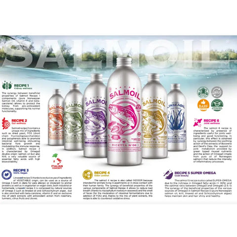 Salmoil 5% OFF [New In] SALMOIL Salmon Fish Oil Supplement For Dogs & Cats [5 Options Available]