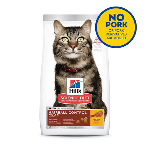 Science Diet Free Puffy Bag + 20% Off Science Diet Adult Hairball Control Dry Cat Food (3 Sizes) Cat Food & Treats