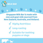 Singapaw [BUY 2 FREE 1] Singapaw Milk Bar Honey Dog Chew (2 Sizes) Dog Food & Treats
