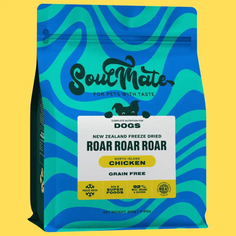Soul Mate [15% OFF] SoulMate Freeze Dried Dog Food 400g/900G (3 Flavours) Dog Food & Treats