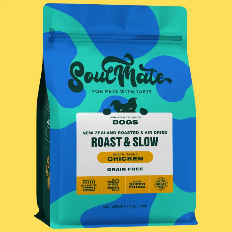Soul Mate [15% OFF] Soulmate Roast & Slow Series Dog Food 1.8kg/8kg - Baked & Air Dried (3 Flavours) Dog Food & Treats