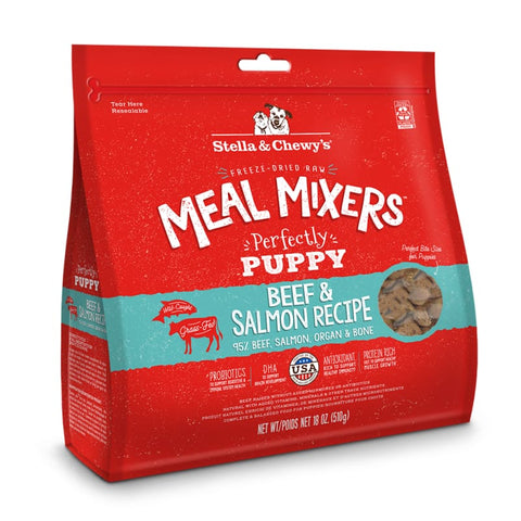 Stella & Chewy’s Stella & Chewy’s Puppy Beef & Salmon Freeze-Dried Raw Meal Mixers 18oz General