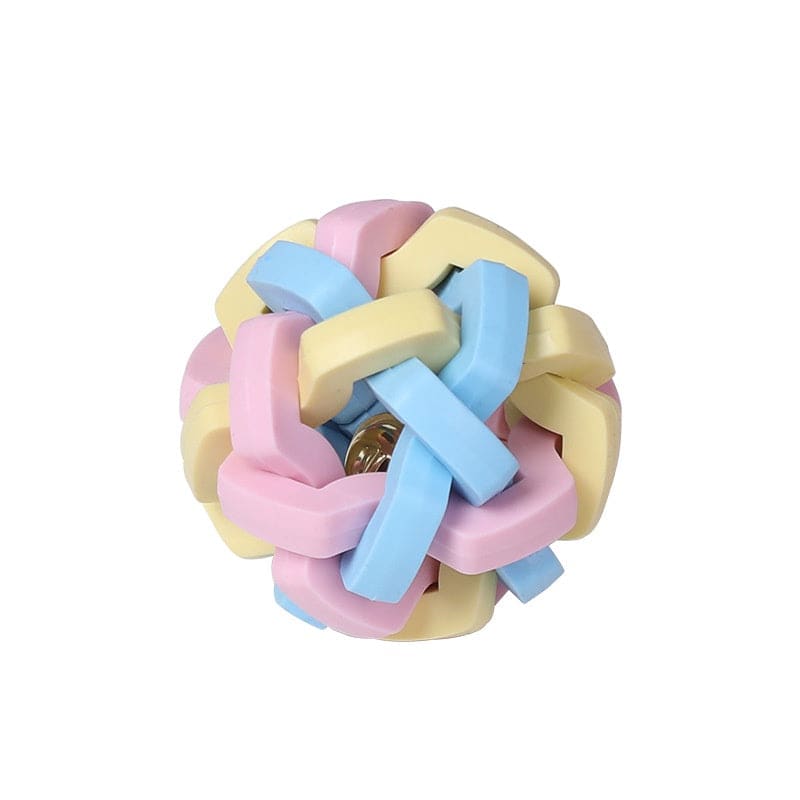 Pet Toon Pet Toon Ball With Bell Dental Chew Dog Toy (2 Sizes) Dog Accessories