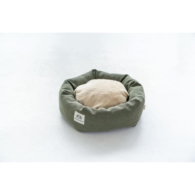 Troopets Troopets Green Reversible Round Dog Bed (3 Sizes) Dog Accessories