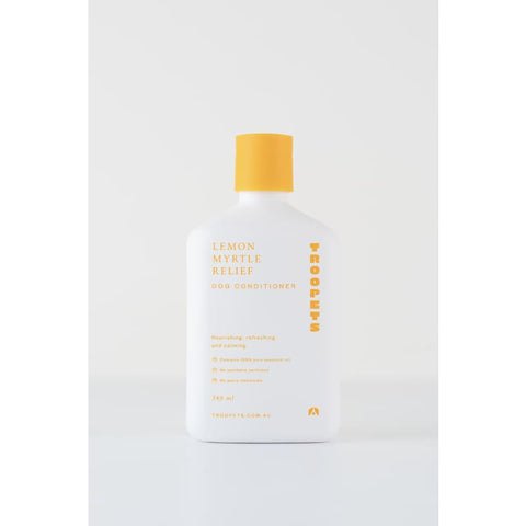 Troopets Troopets Lemon Myrtle Relief Dog Conditioner 340ml Grooming & healthcare