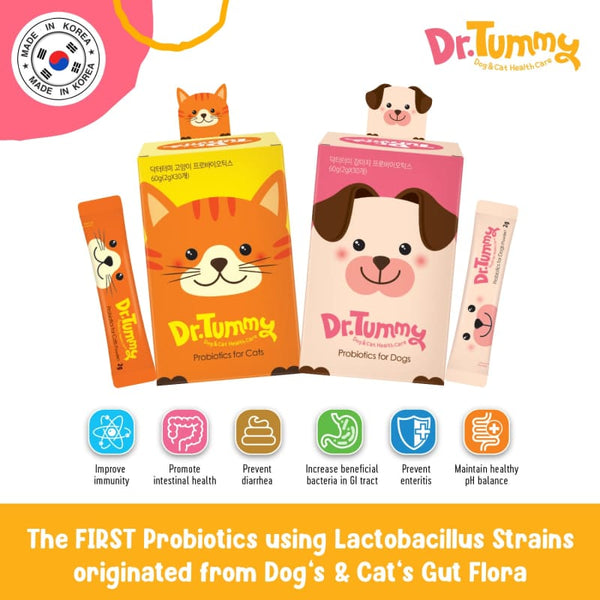 Dr. Tummy Dr. Tummy Probiotics for Dogs 60g Dog Healthcare