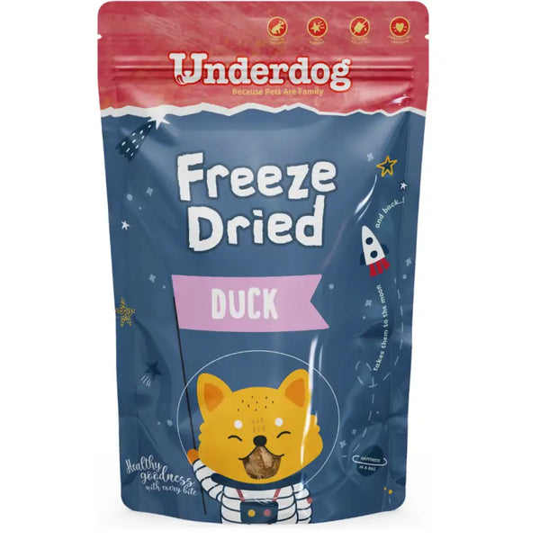 Underdog Underdog Freeze Dried Dog Treats 50g (4 Flavours Available) Dog Food & Treats
