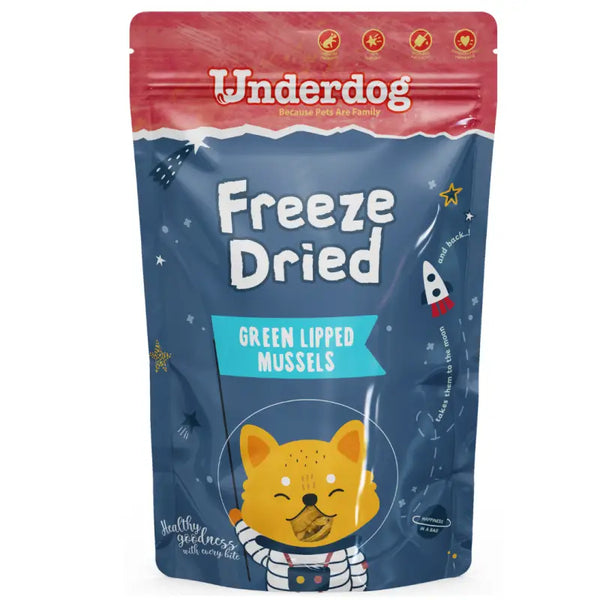 Underdog Underdog Freeze Dried Dog Treats 50g (4 Flavours Available) Dog Food & Treats
