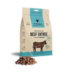 Vital Essentials Save 9% [MIX&MATCH]Vital Essentials® Freeze-Dried Raw Chicken/Beef/Turkey Entree Dog Food Mini Nibs 14oz (3 Flavours