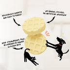 Food For The Good Freeze Dried Waffle - Strawberry & Goat Milk 48g (8x6g)