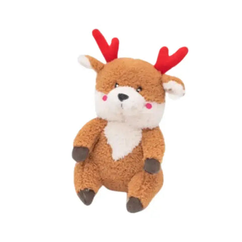 ZippyPaws 🎁 (10% OFF)ZippyPaws Holiday Cheeky Chumz - Reindeer ZP782 (90% off)