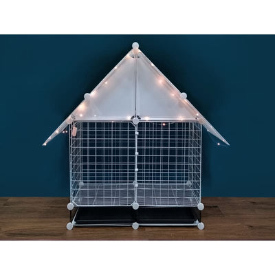 Aa Pet Aa Pet Bungalow House for Dogs White Dog Accessories