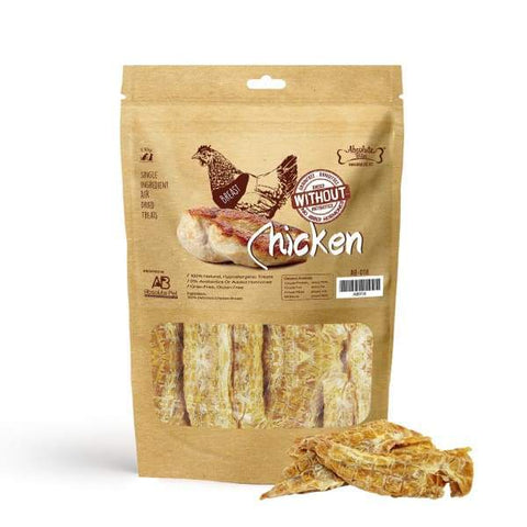Absolute Bites [3 For $29!] Absolute Bites Air Dried Chicken Breast Dog & Cat Treats 170g Dog Food & Treats