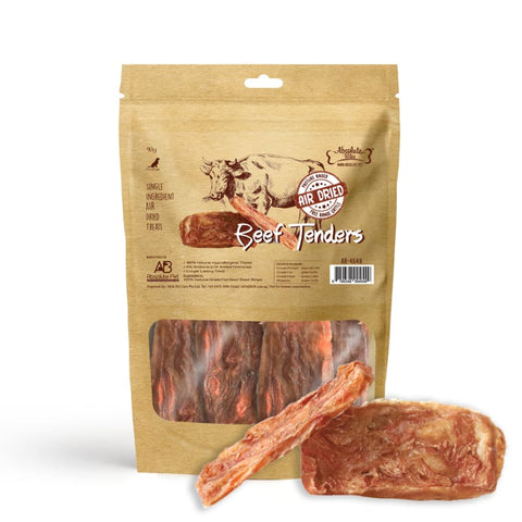Absolute Bites [33% OFF] Absolute Bites Beef Tenders Single Ingredient Dog Chew 90g Dog Food & Treats