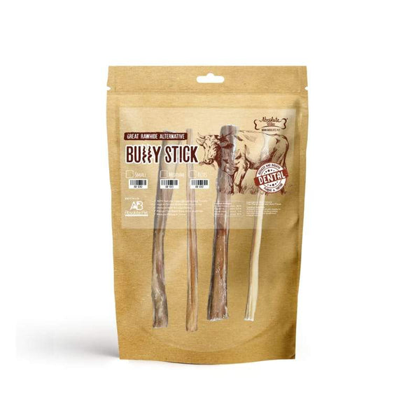 Absolute Bites [11.11 | UP TO 40% OFF] Absolute Bites Bully Stick (2 Sizes) Dog Food & Treats