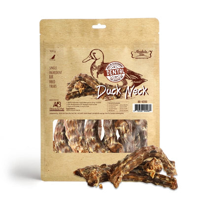 Absolute Bites [31% OFF] Absolute Bites Duck Neck Air Dried Dog & Cat Treats 400g Dog Food & Treats
