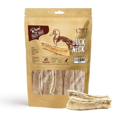 Absolute Bites [3 for $29] Absolute Bites Duck Neck Freeze-dried Raw Dog & Cat Treats 80g Dog Food & Treats