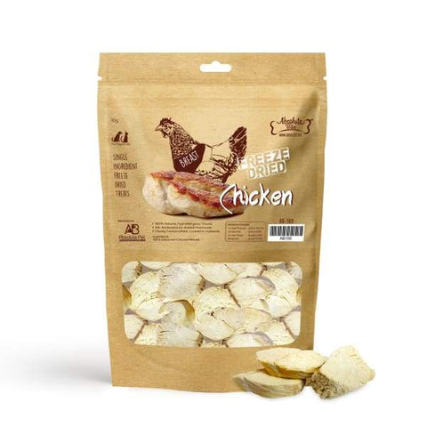 Absolute Bites [3 for $29] Absolute Bites Freeze Dried Chicken Dog & Cat Treat 70g Dog Food & Treats