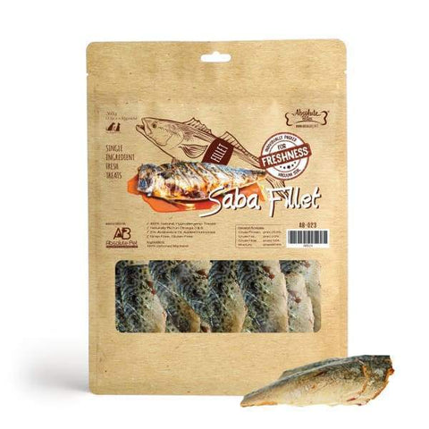 Absolute Bites Absolute Bites Saba Fillet 360g Dog Food & Treats
