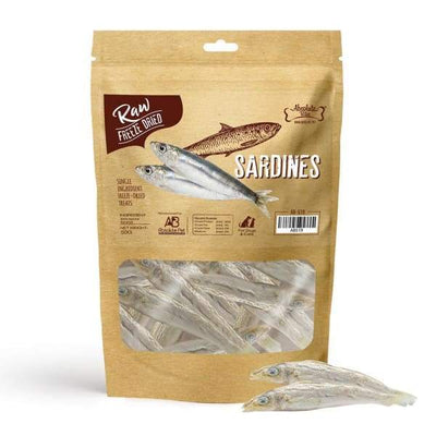 Absolute Bites [3 for $29] Absolute Bites Sardines Freeze-dried Raw Dog & Cat Treats 50g Dog Food & Treats