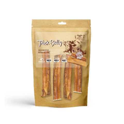 Absolute Bites Absolute Bites Thick Bully Stick Medium Dog Chew 4pcs Dog Food & Treats