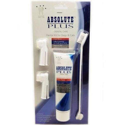 Absolute Plus Absolute Plus Dental Kit For Pet (Meat Flavour) Dog Healthcare