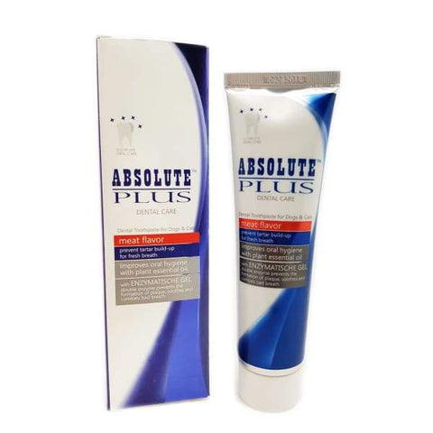 Absolute Plus Absolute Plus Dental Toothpaste (Meat Flavour) 100g Dog Healthcare