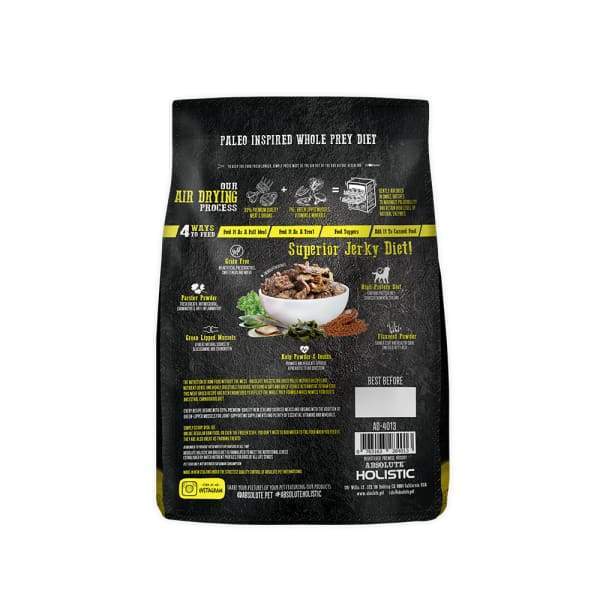 Absolute Holistic [Expo Bundle Deal] Absolute Holistic Air-Dried Lamb & Duck Dog Food 1kg Dog Food & Treats