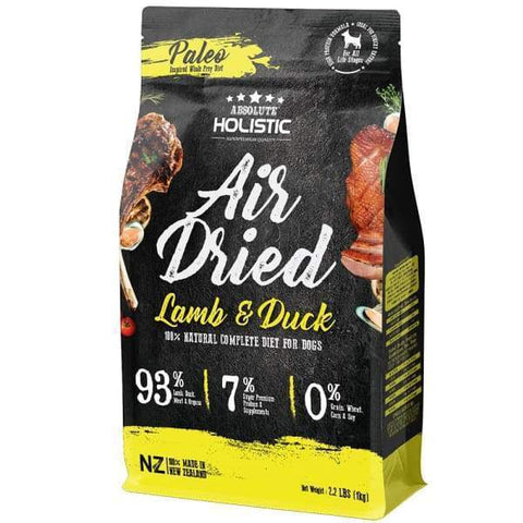 Absolute Holistic [Expo Bundle Deal] Absolute Holistic Air-Dried Lamb & Duck Dog Food 1kg Dog Food & Treats