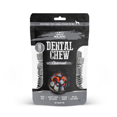 Absolute Holistic [2 FOR $6.60 EACH] Absolute Holistic Charcoal Value Pack Dental Dog Chew 160g Dog Food & Treats