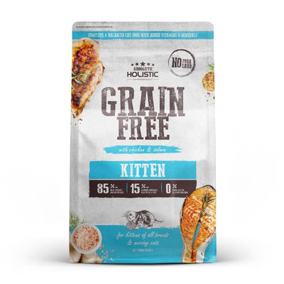 Absolute Holistic [UP TO 36% OFF] Absolute Holistic Kitten Grain-free Dry Cat Food (2 Sizes) Cat Food & Treats