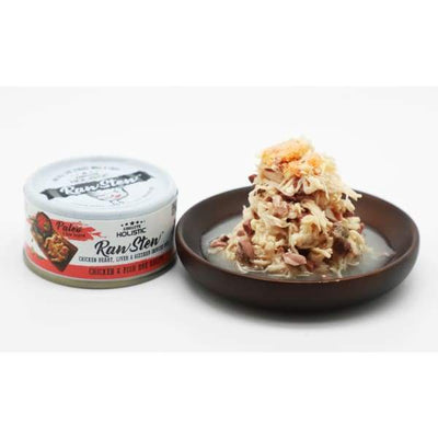 Absolute Holistic Absolute Holistic RawStew Chicken & Fish roe Canned Dog & Cat Food 80g Dog Food & Treats
