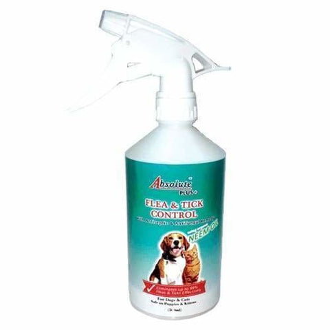Absolute Plus Absolute Plus + Neem Flea & Tick Control For Dogs & Cats 500ml Dog Healthcare