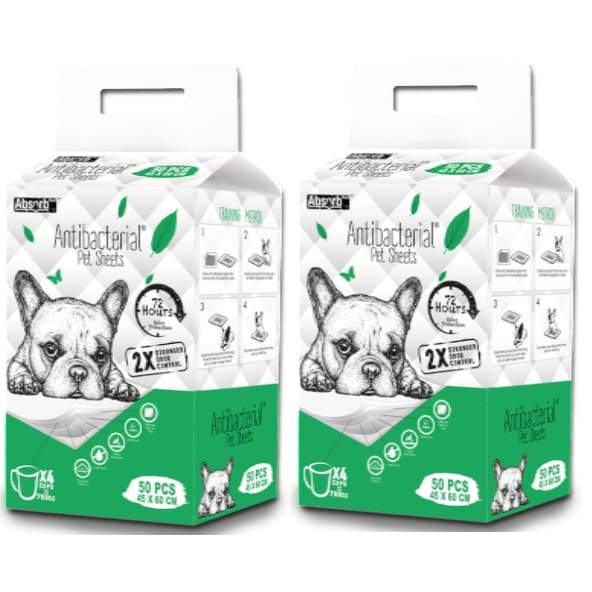 Absorb Plus [BUNDLE DEAL!] Absorb Plus Anti Bacterial Pet Sheets Grooming & Hygiene