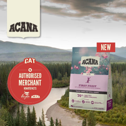 ACANA ACANA First Feast Kitten Dry Cat Food (2 Sizes) Cat Food & Treats